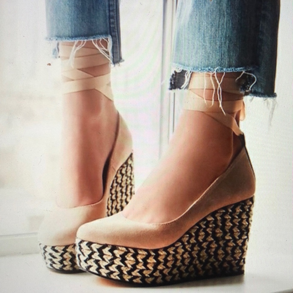Free People Charade Espadrille Wedge
